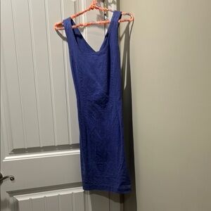 Express Blue Mini Dress